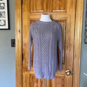 LL Bean Signature Cotton Fisherman Tunic Sweater